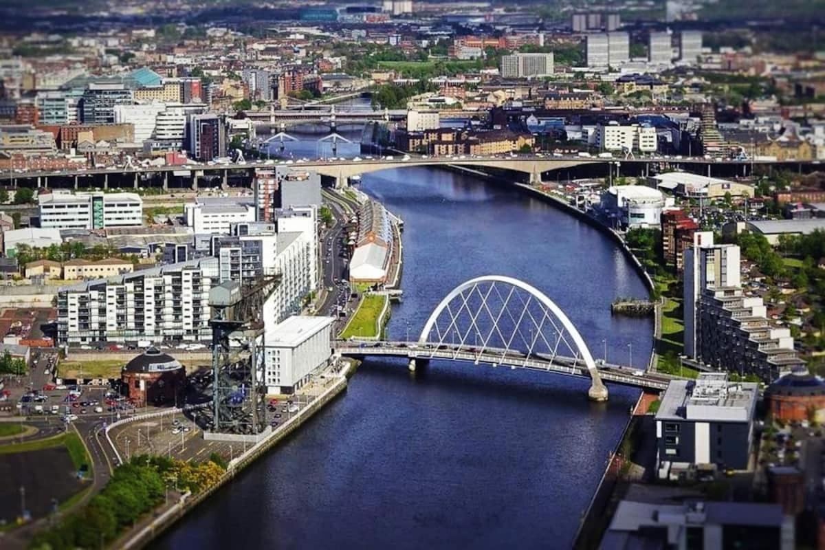 Glasgow City Centre G1 Penthouse With Riverviews - Duplex Εξωτερικό φωτογραφία