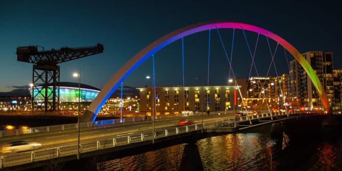 Glasgow City Centre G1 Penthouse With Riverviews - Duplex Εξωτερικό φωτογραφία
